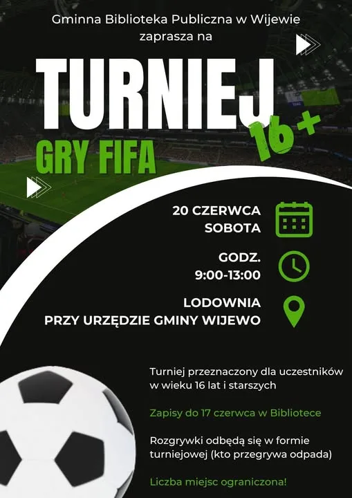 Turniej FIFA w Wijewie – zagraj w piłkę nożną na konsoli