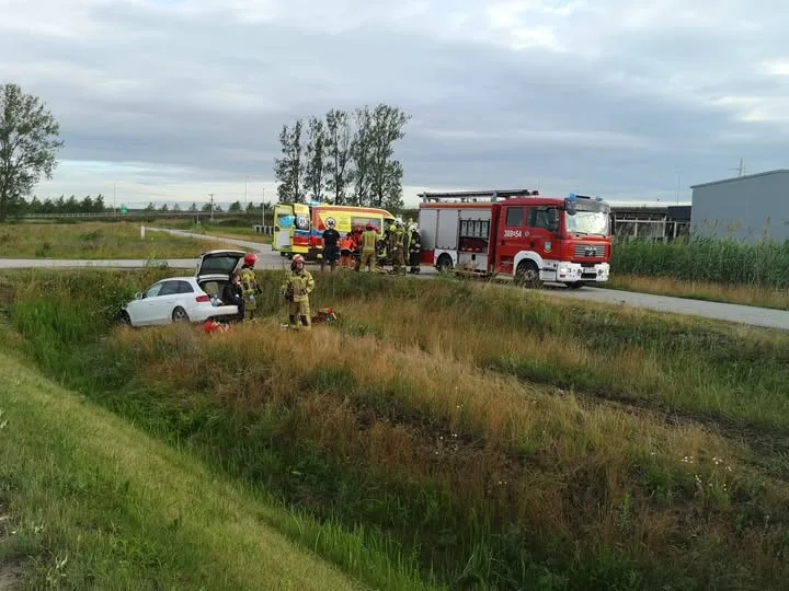 Kolizja na obwodnicy Święciechowy przy S5
