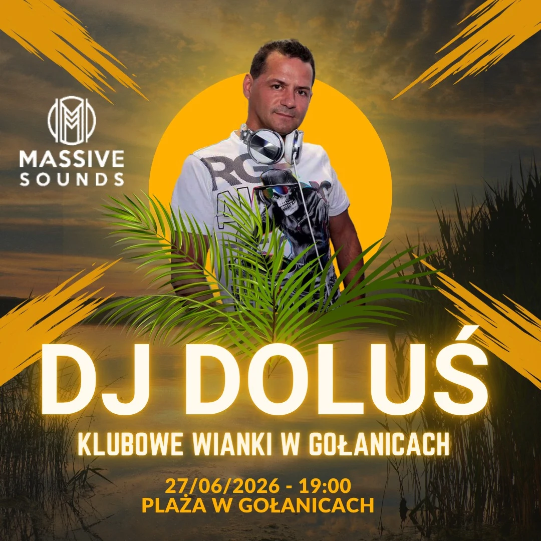 DJ Doluś dołącza do line-upu Klubowych Wianków w Gołanicach