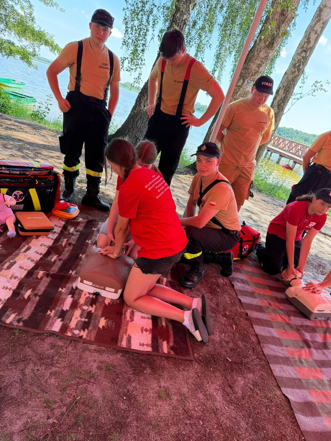 Krajowy Trening Pierwszej Pomocy z udziałem OSP z regionu — zdjęcie 10