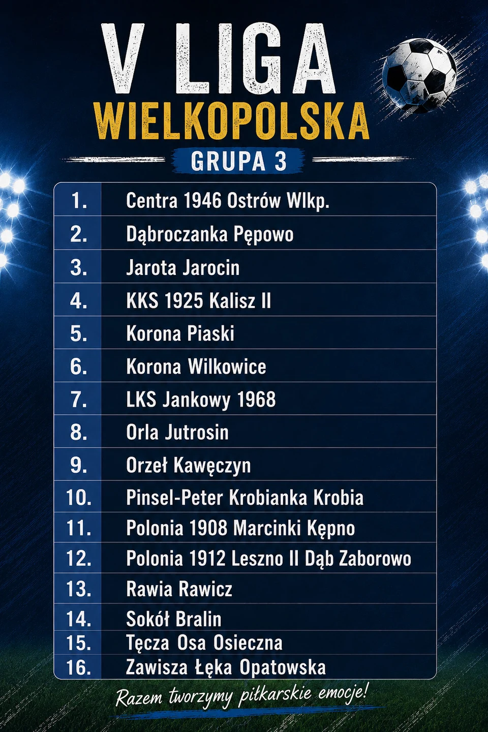 Dąb Leszno poznał rywali w 5 lidze. Dalekie wyjazdy i derby z sąsiadami