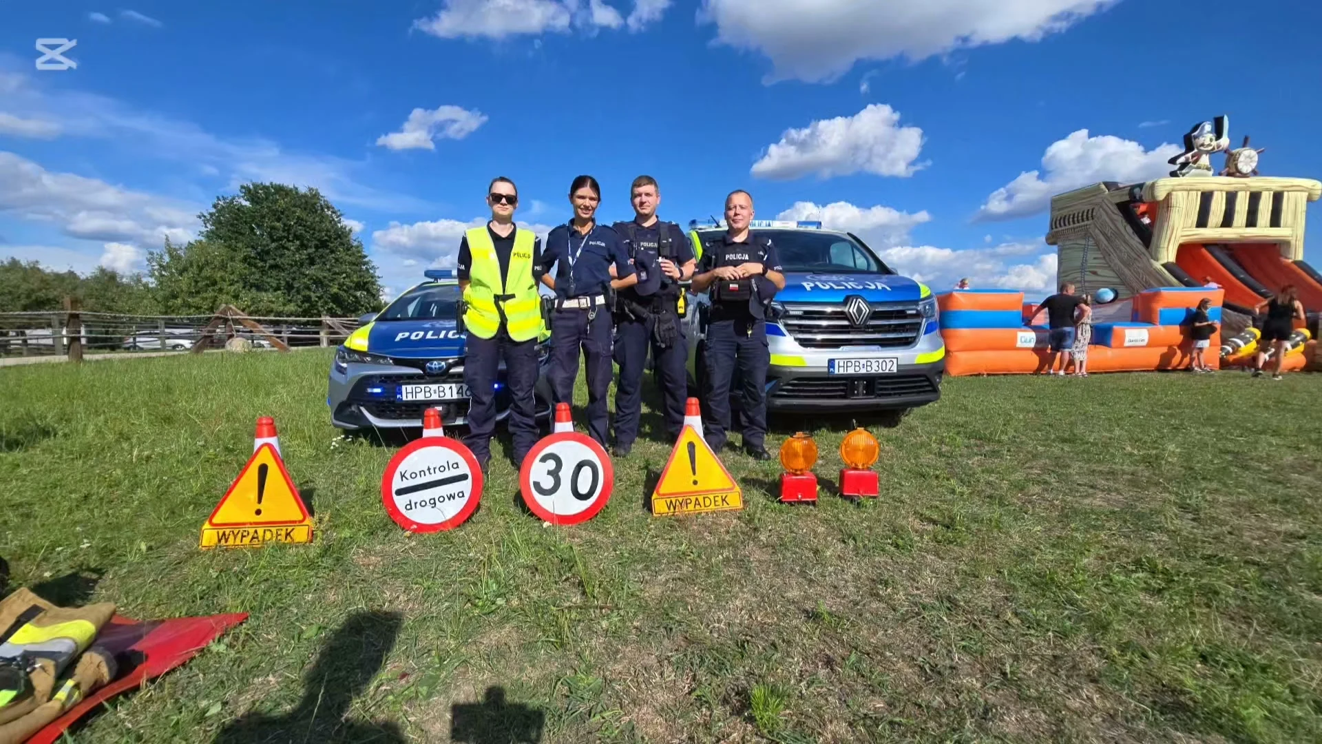 Górowska policja promuje bezpieczne wakacje