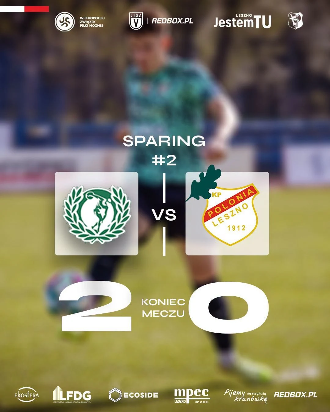Dąb przegrał z Dyskobolią Grodzisk Wlkp. 0:2 w sparingu