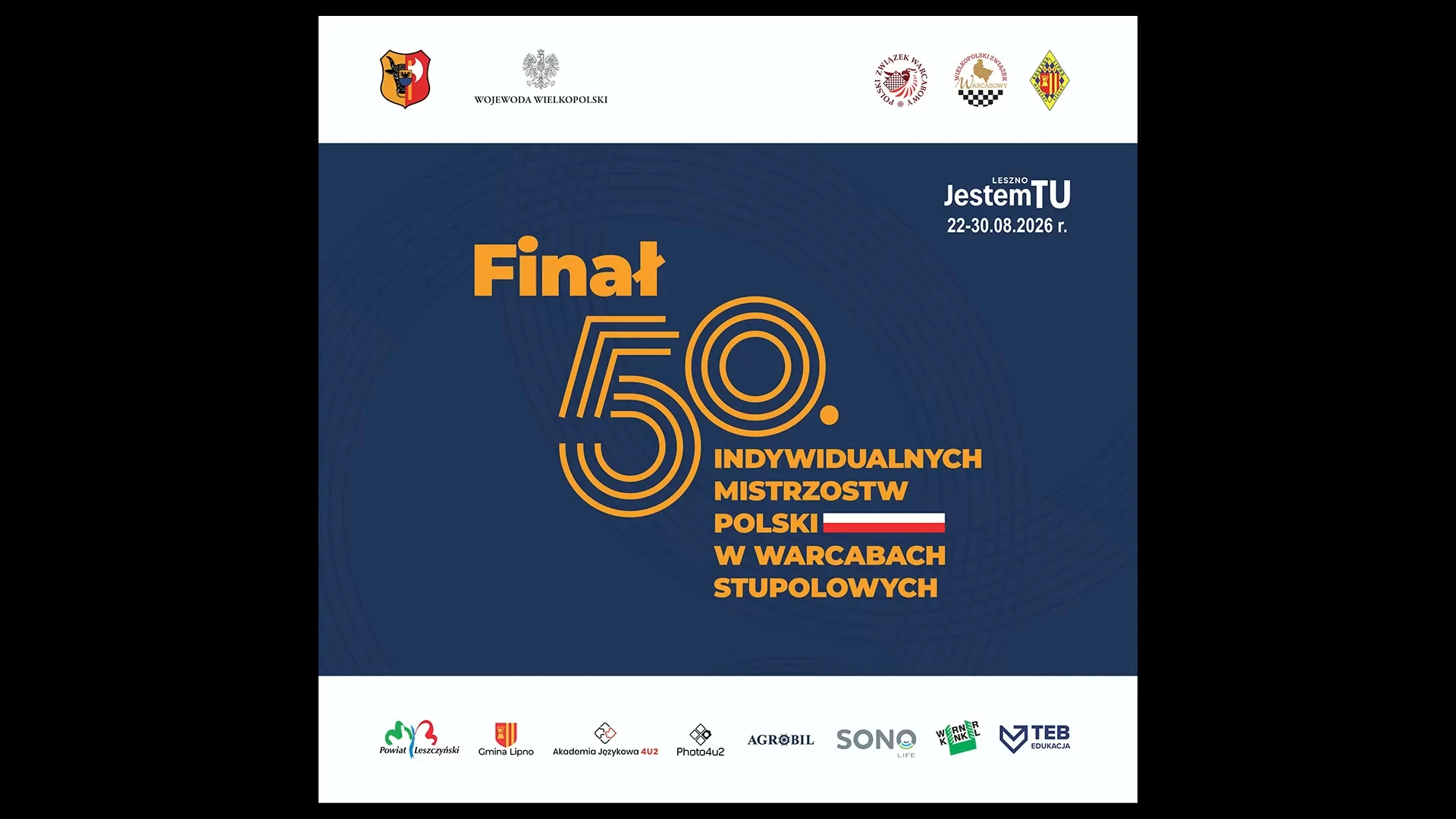 Leszno gospodarzem jubileuszowego Finału Mistrzostw Polski w warcabach