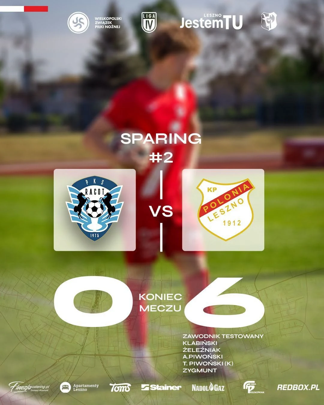 Polonia Leszno rozbiła PKS Racot 6:0 w sparingu