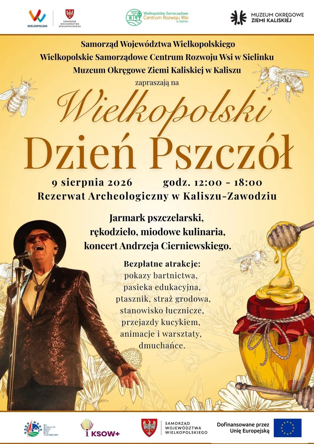 Wielkopolski Dzień Pszczół – 9 sierpnia w Kaliszu