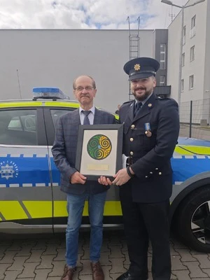 Irlandzcy policjanci z IPA odwiedzili gostyńską komendę — zdjęcie 10