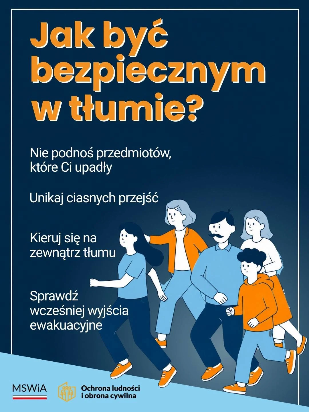 Jak zachować bezpieczeństwo w tłumie podczas paniki?