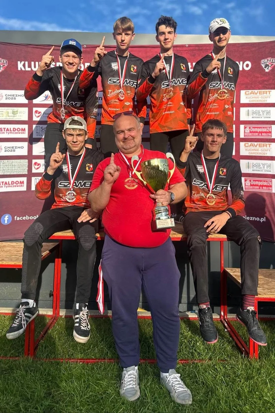 Szawer Leszno mistrzem Polski juniorów w kolarstwie torowym!