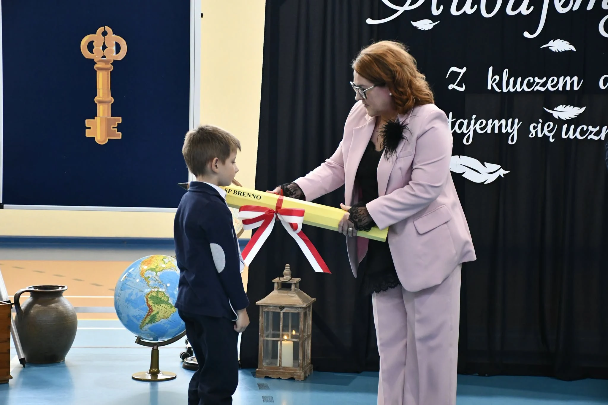 Pasowanie pierwszoklasistów w Brennie — zdjęcie 37