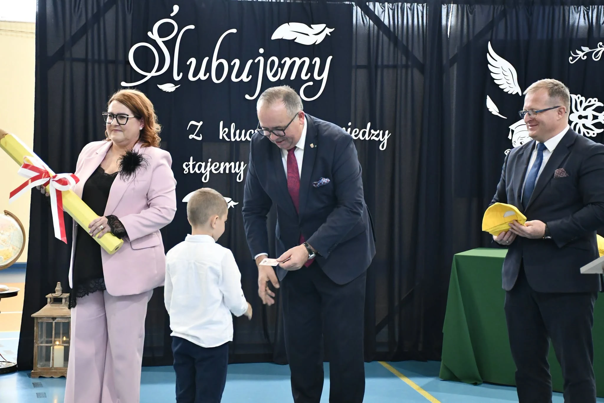 Pasowanie pierwszoklasistów w Brennie — zdjęcie 38