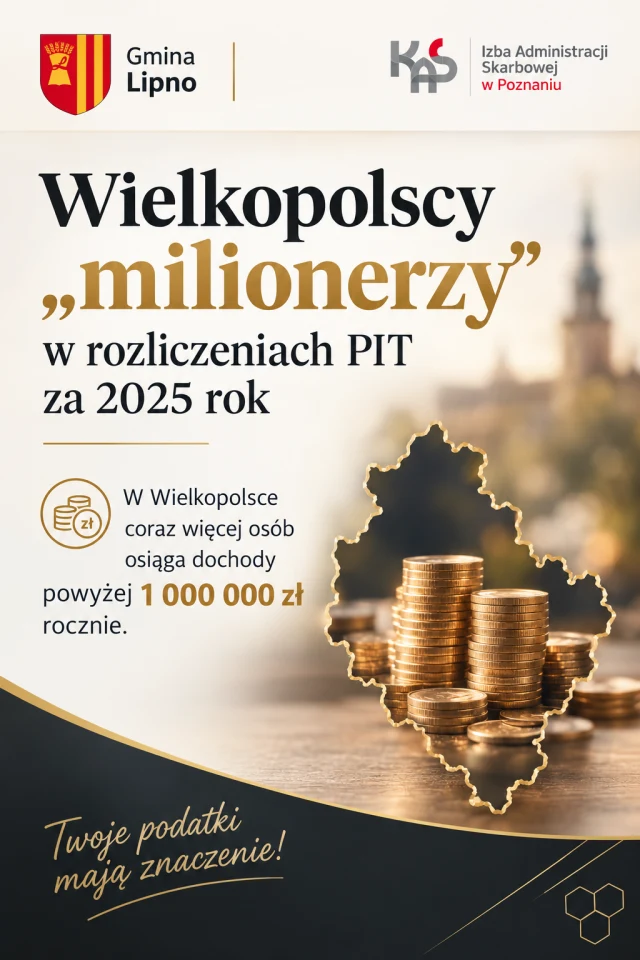 Prawie 4 tys. wielkopolskich milionerów w rozliczeniach PIT za 2025 rok