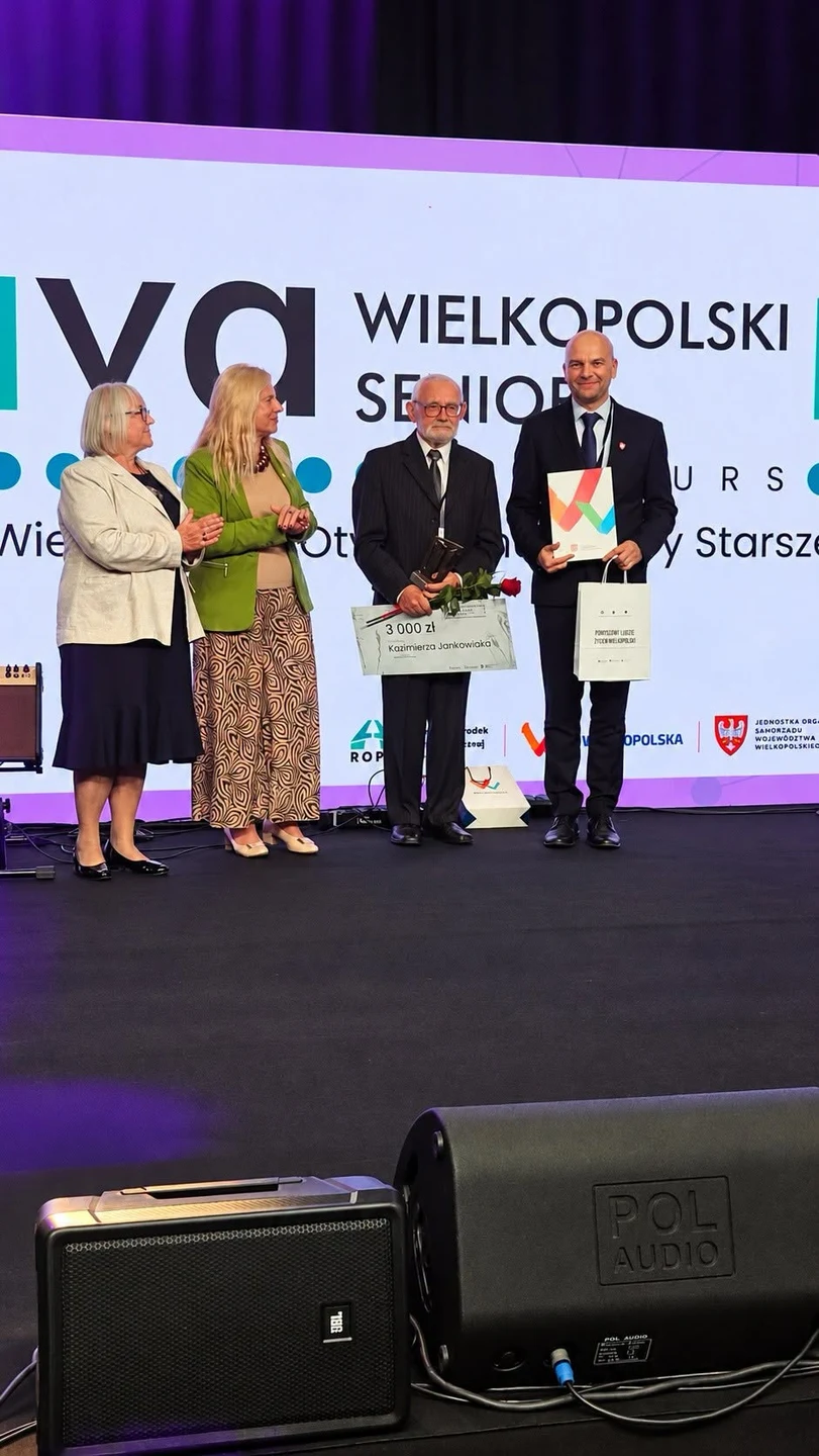 Seniorzy z Gminy Włoszakowice z nagrodami na gali „Viva! Wielkopolski Senior"
