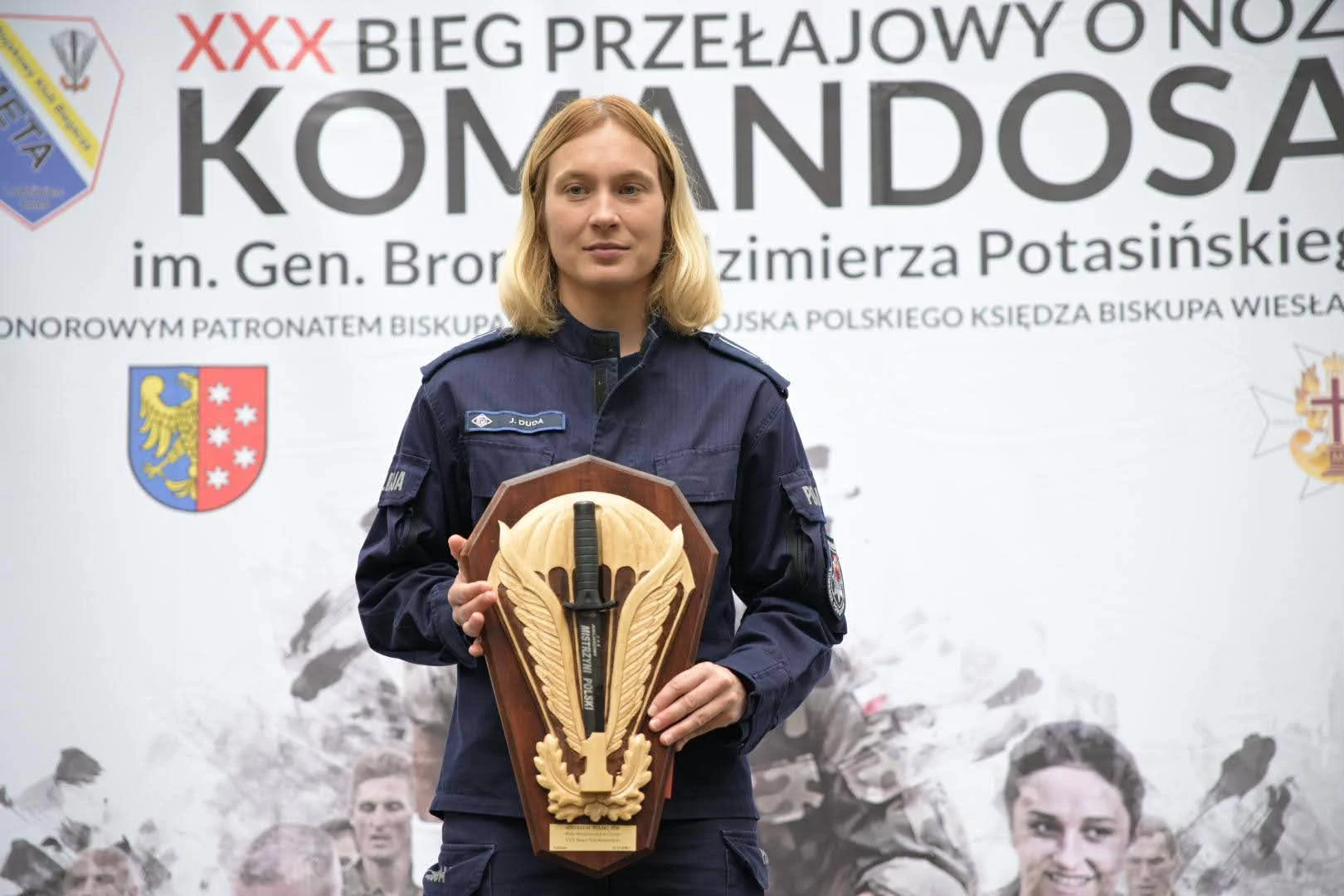 Policjantka z Rawicza najlepsza w Polsce w biegu przełajowym