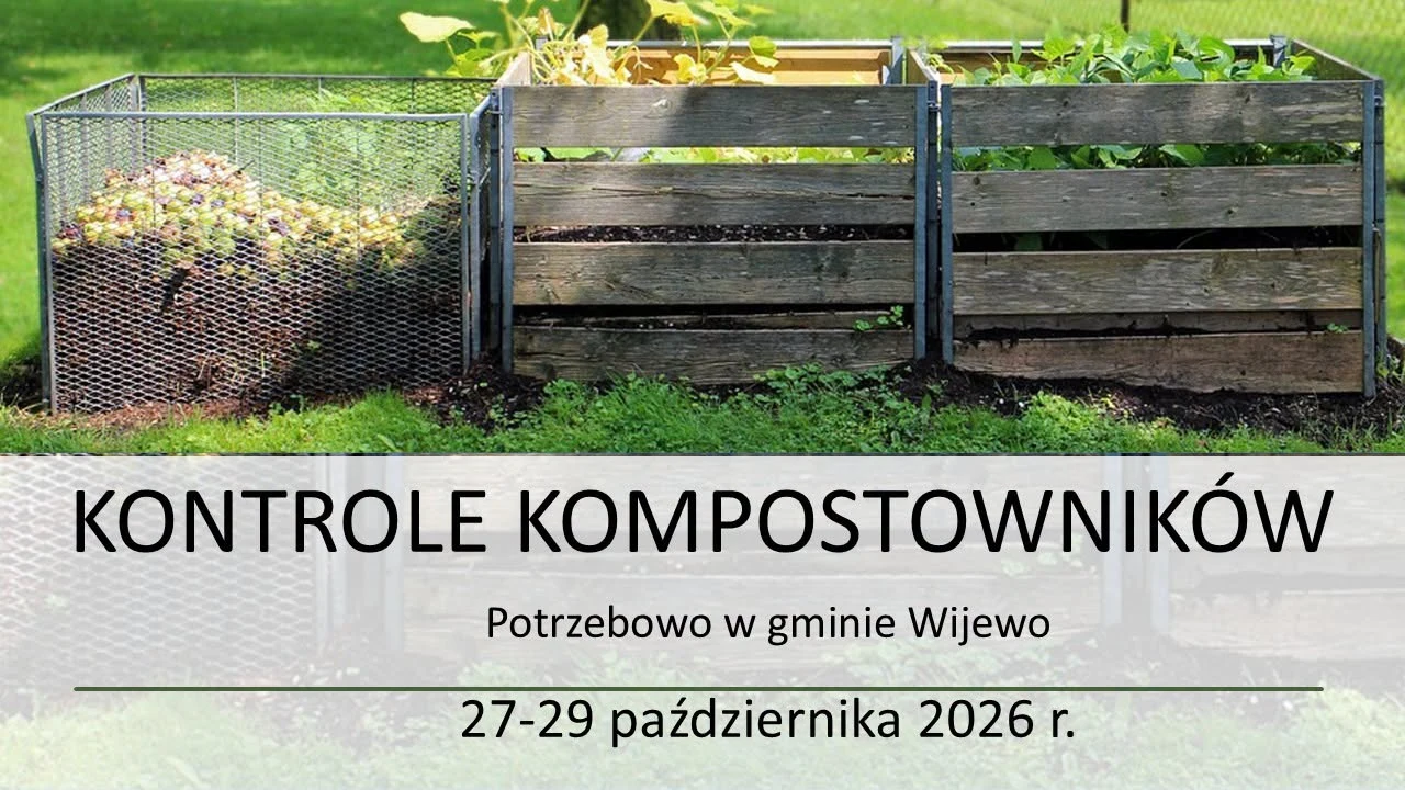 Kontrole kompostowników w Potrzebowie. Ważne info dla mieszkańców
