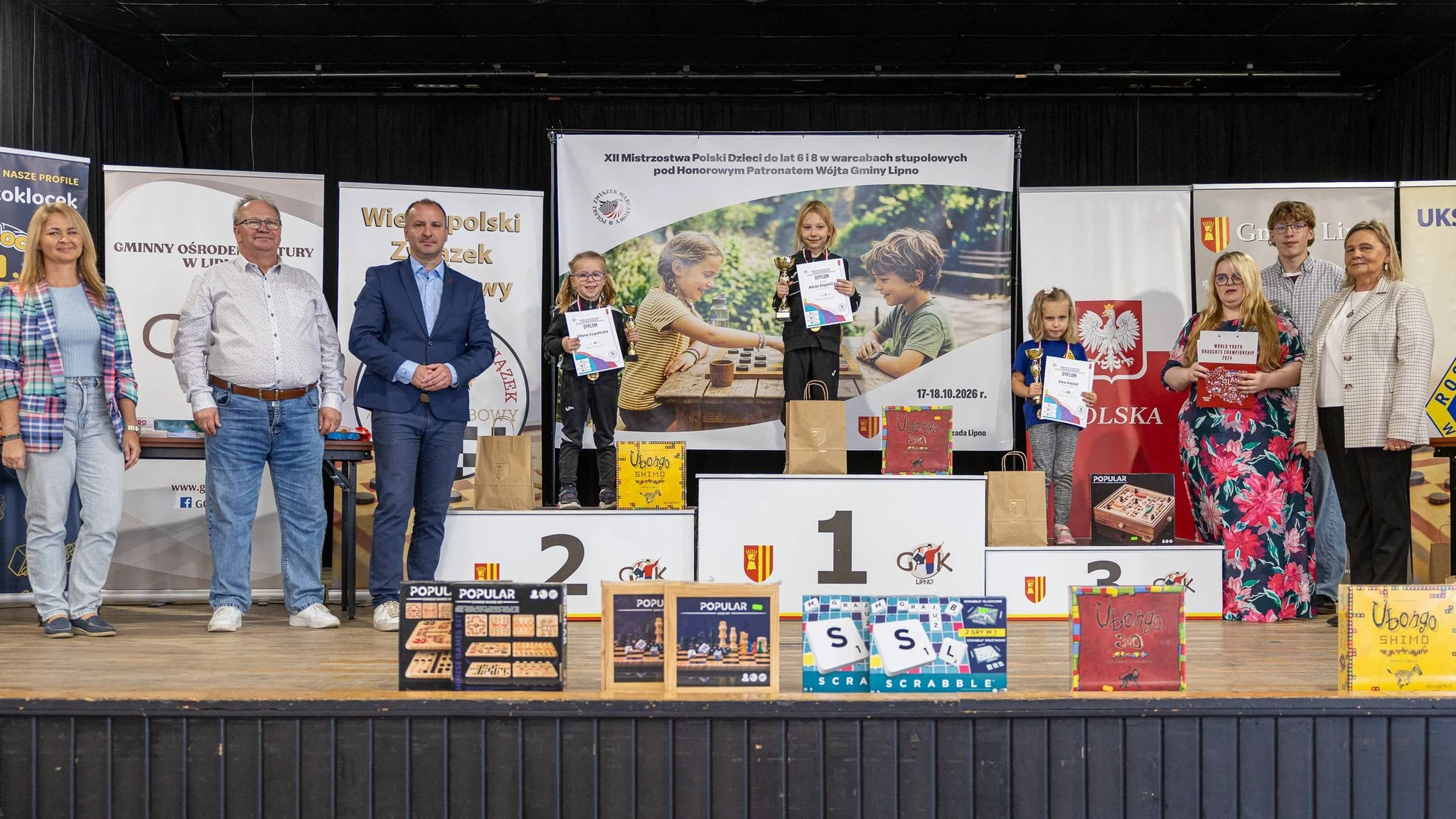 XII Mistrzostwa Polski Dzieci w warcabach rozegrane w Lipnie — zdjęcie 23