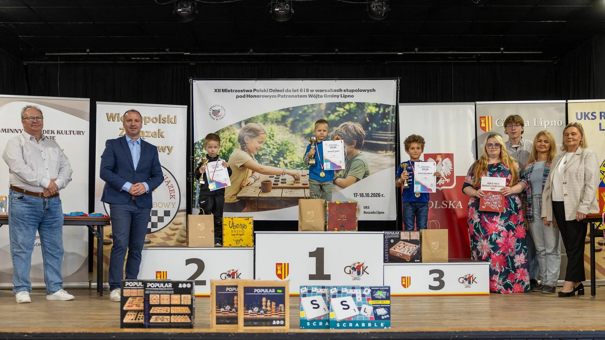 XII Mistrzostwa Polski Dzieci w warcabach rozegrane w Lipnie — zdjęcie 25