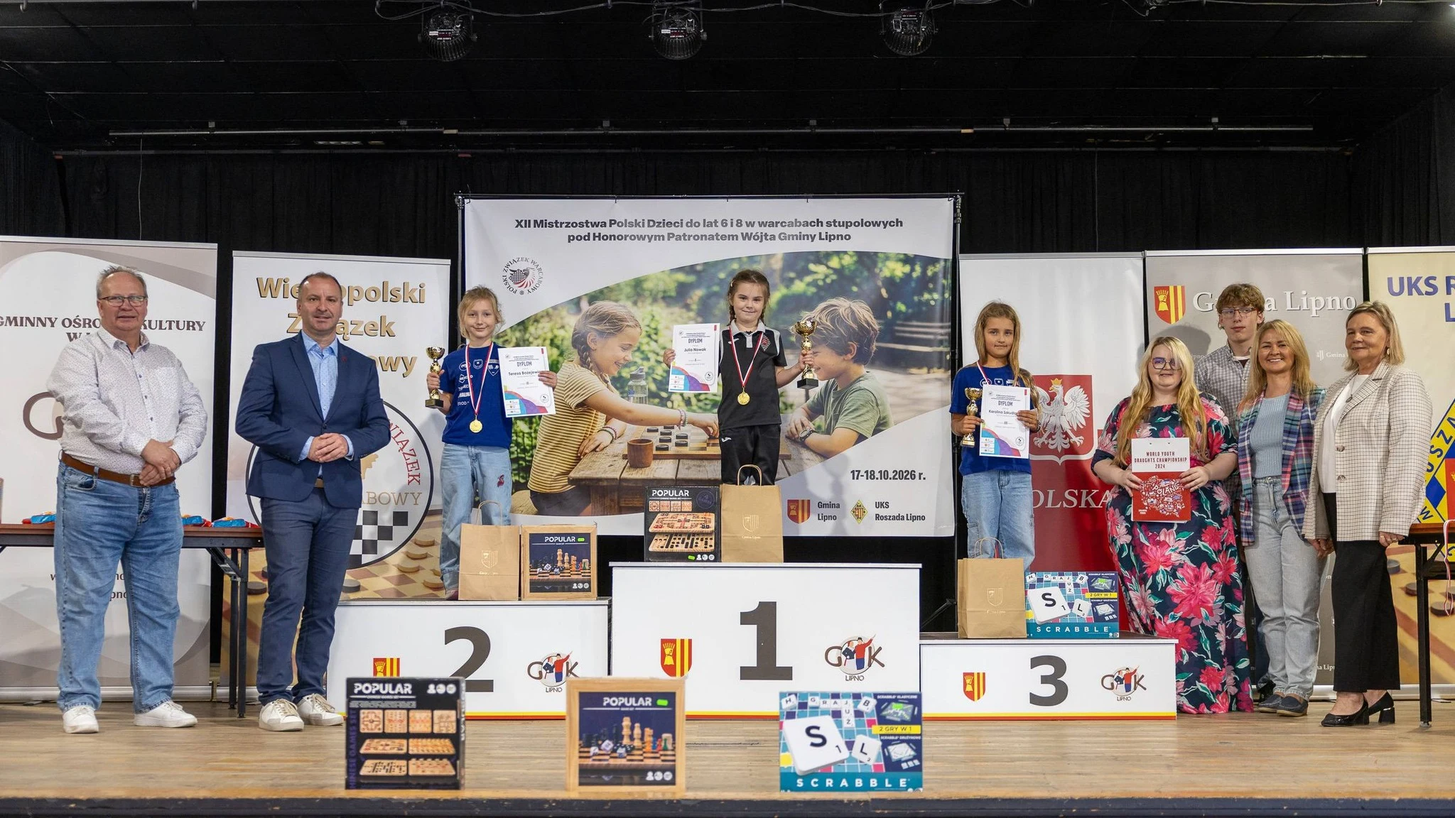 XII Mistrzostwa Polski Dzieci w warcabach rozegrane w Lipnie — zdjęcie 27