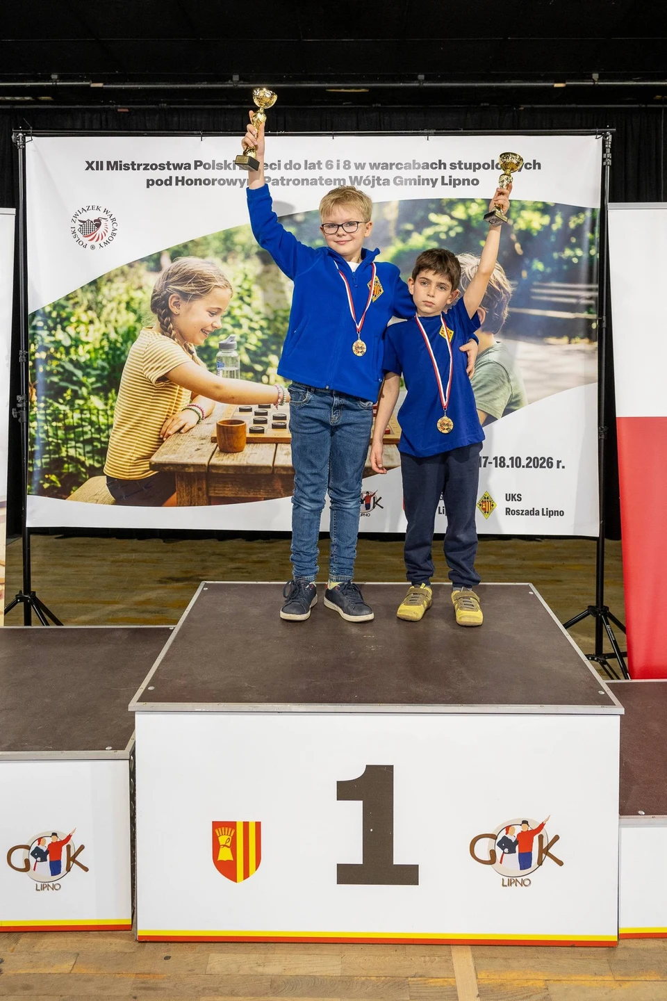 XII Mistrzostwa Polski Dzieci w warcabach rozegrane w Lipnie — zdjęcie 34