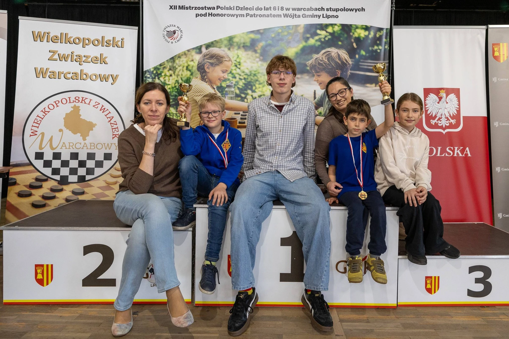 XII Mistrzostwa Polski Dzieci w warcabach rozegrane w Lipnie — zdjęcie 36