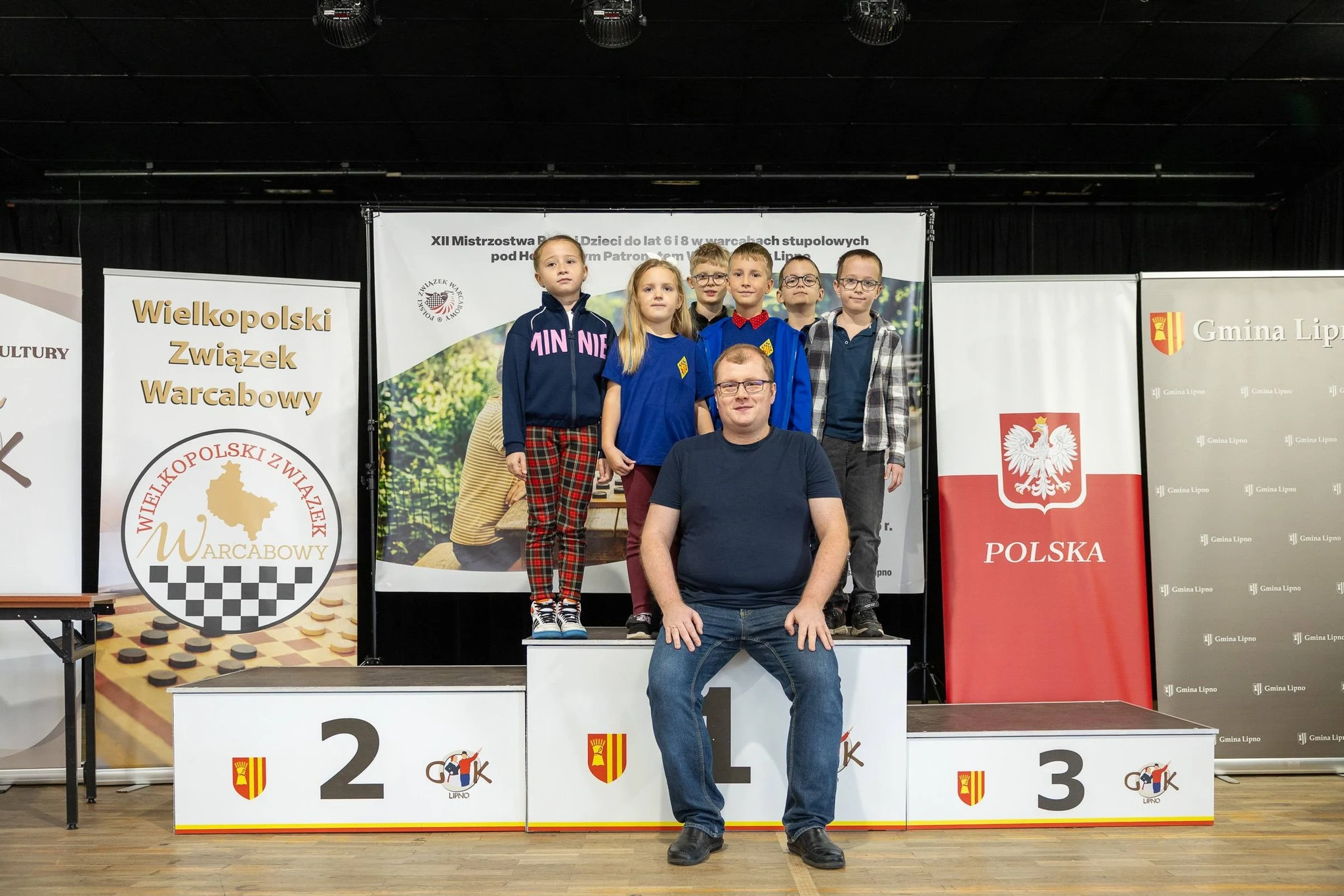 XII Mistrzostwa Polski Dzieci w warcabach rozegrane w Lipnie — zdjęcie 39