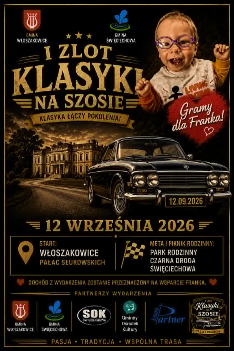 KLASYKA NA SZOSIE I POMOC DLA MAŁEGO BOHATERA!