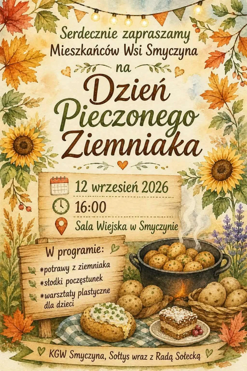 Dzień Pieczonego Ziemniaka w Smyczynie!