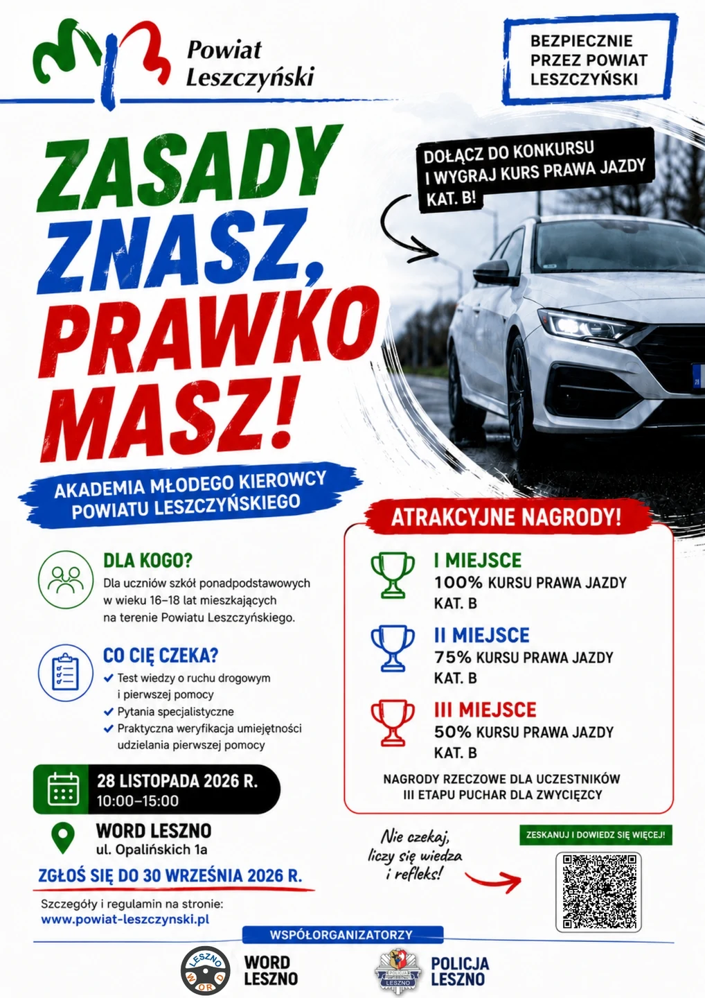 „Zasady znasz, prawko masz!”