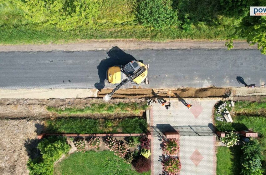  Przebudowa 2,6 km drogi powiatowej z Dąbcza do Maruszewa w gminie Rydzyna