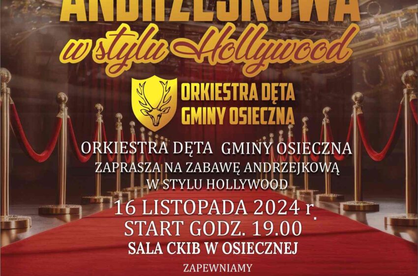  Zabawa Andrzejkowa w stylu Hollywood w Osiecznej