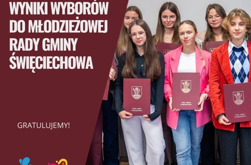  Wyniki Wyborów do Młodzieżowej Rady Gminy Święciechowa – Wybrano Nowych Radnych