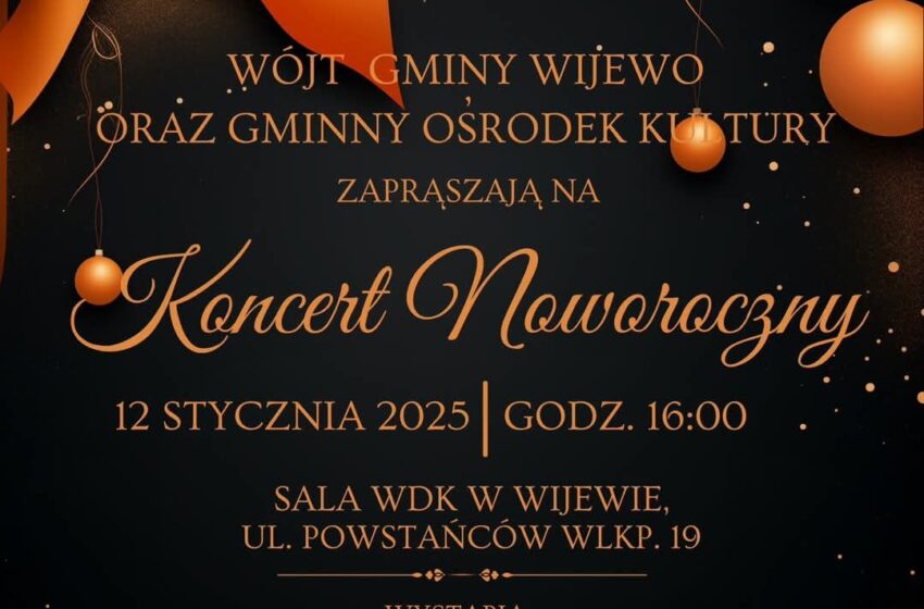  Koncert Noworoczny w Wijewie – zaproszenie na wyjątkowe wydarzenie muzyczne