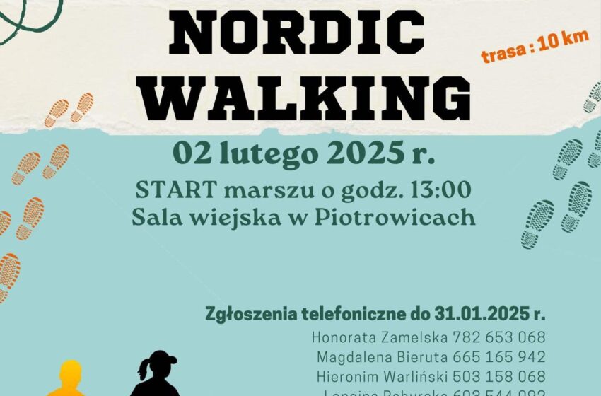  Nordic Walking w Piotrowicach – zaproszenie na marsz