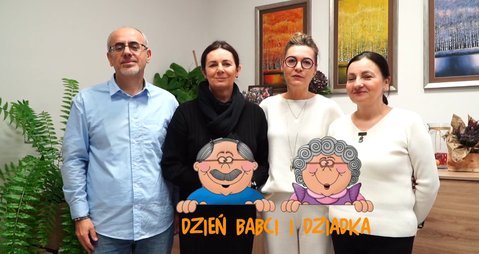 Życzenia od SOSW w Rydzynie dla wszystkich Babć i Dziadków