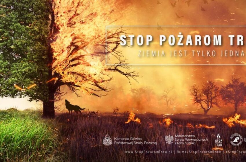  Stop Pożarom Traw – Kampania PSP Przeciwko Niebezpiecznemu Wypalaniu