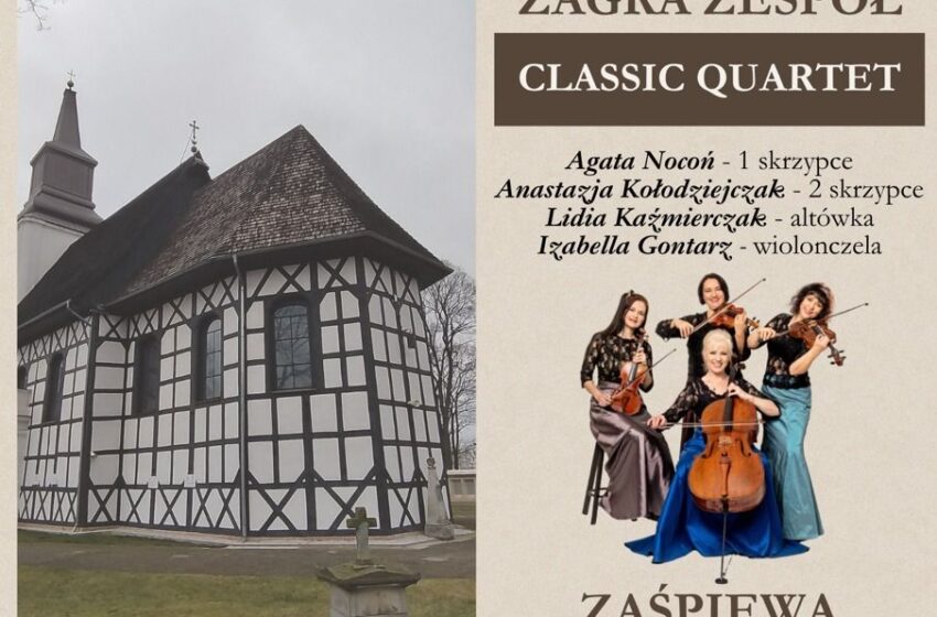 Koncert na jubileusz kościoła w Oporowie. Wyjątkowe wydarzenie już 1 czerwca!