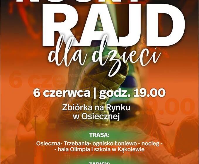  Nocna przygoda dla najmłodszych – przed nami 4. edycja Nocnego Rajdu dla Dzieci!