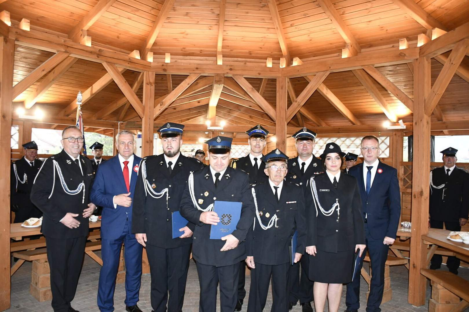 Gminne obchody Dnia Strażaka w Zaborówcu. Uhonorowano zasłużonych druhów