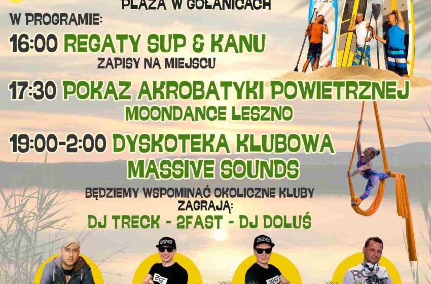  Powitanie lata nad wodą – Klubowe Wianki już 28 czerwca w Gołanicach!