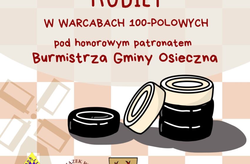 Rozpoczęły się XLIX Mistrzostwa Polski Kobiet w warcabach stupolowych w Osiecznej