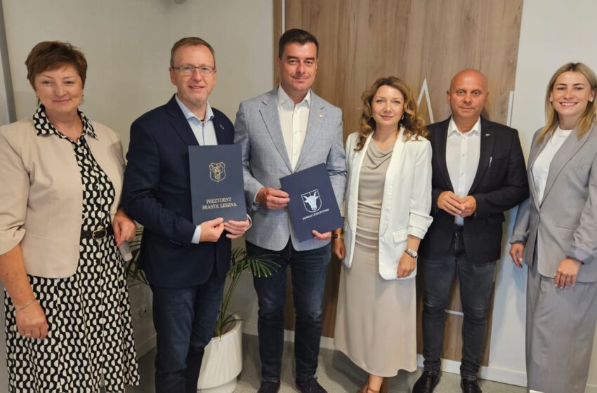  Nowy etap współpracy Powiatu Leszczyńskiego i Miasta Leszna w zakresie rynku pracy