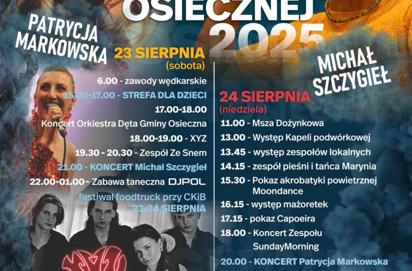  DNI OSIECZNEJ 2025 – wielkie święto już 23–24 sierpnia!