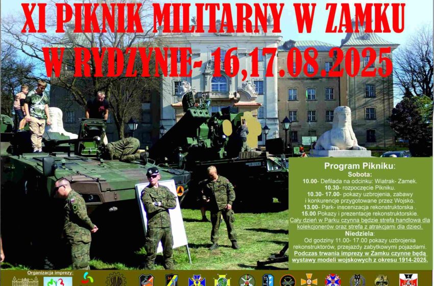 XI Piknik Militarny w Rydzynie – wojsko, rekonstrukcje i atrakcje dla całych rodzin