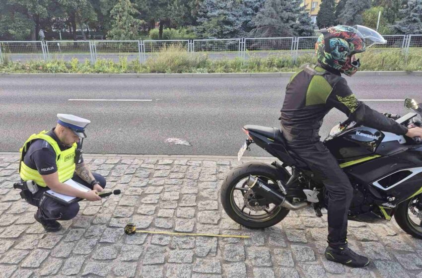  Bezpieczny motocykl – policyjny apel przed długim sierpniowym weekendem