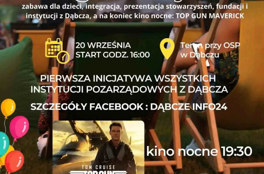  Festyn rodzinny z dąbieckimi organizacjami