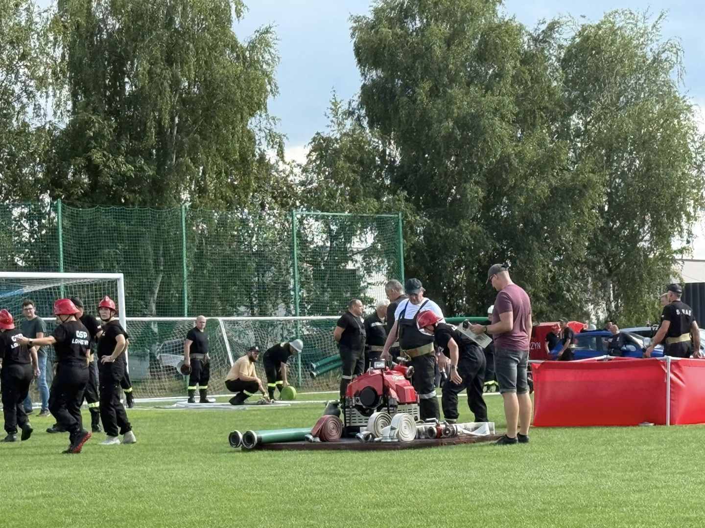 Strażacy po 40-stce bawili i rywalizowali w Kąkolewie