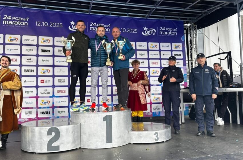 Leszczyński policjant z sukcesem podczas 24. Maratonu Poznań