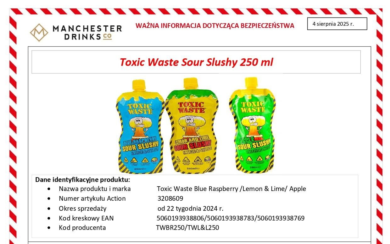 Action wycofuje produkty ze sprzedaży