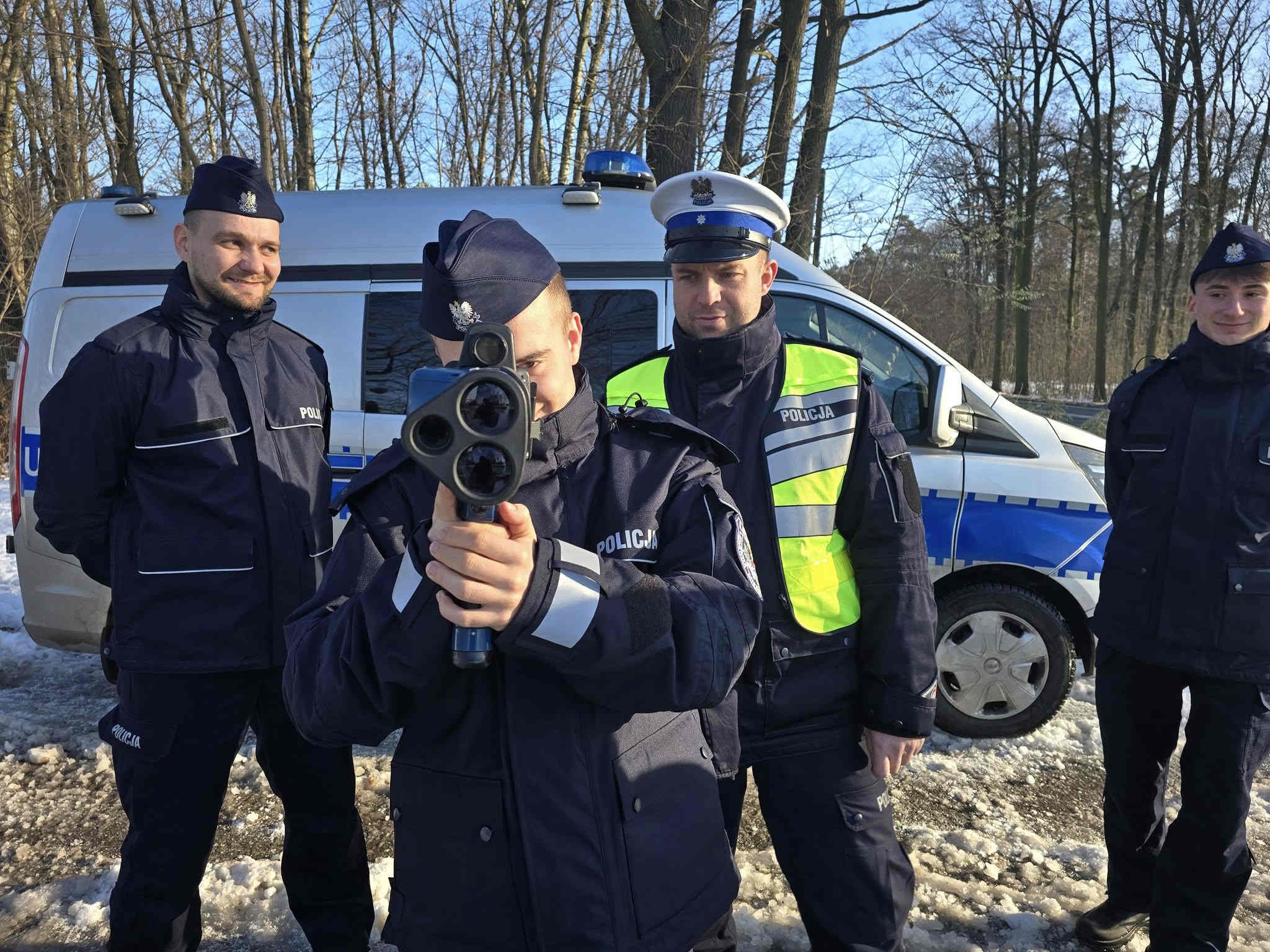 Komenda Miejska Policji w Lesznie z pełnym stanem osobowym