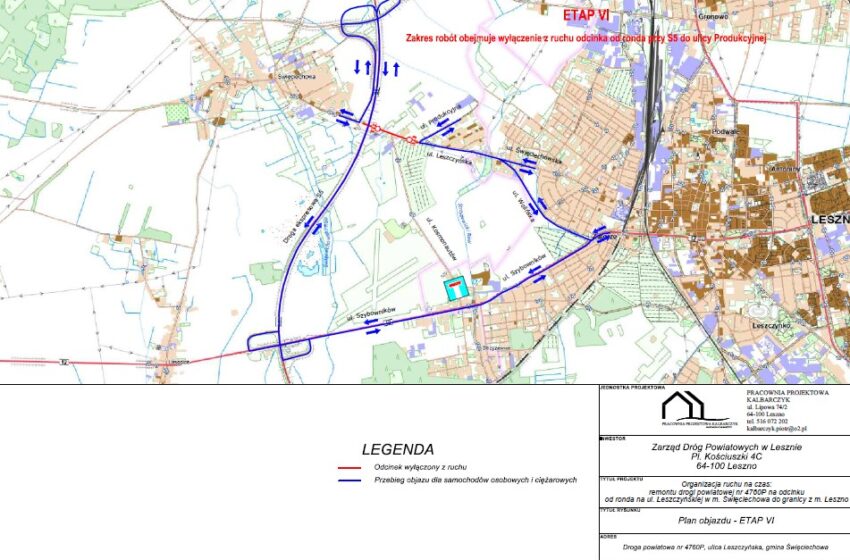 Utrudnienia na drodze powiatowej: zaplanowane zamknięcia